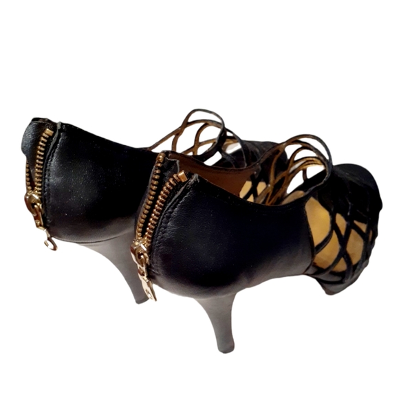 Halé Bob heel woman leather shoes 8M - Picture 3 of 3